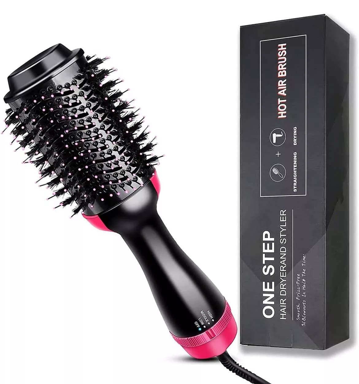 Фен щітка для волосся 3в1. Стайлер для волосся