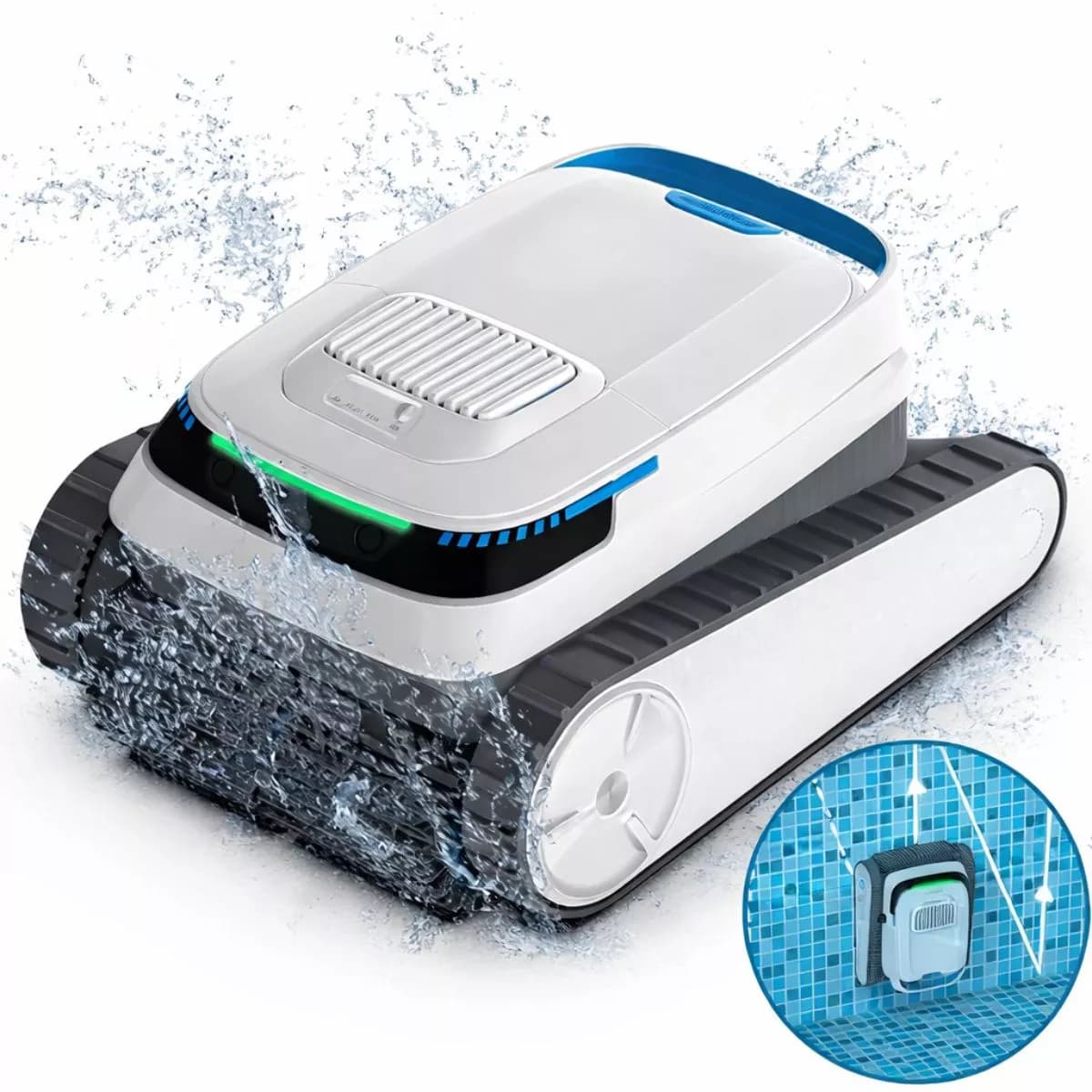 Робот-пилосос для басейну AIRROBO PC10 бездротовий, потужний, 3 режими, для дна і стін